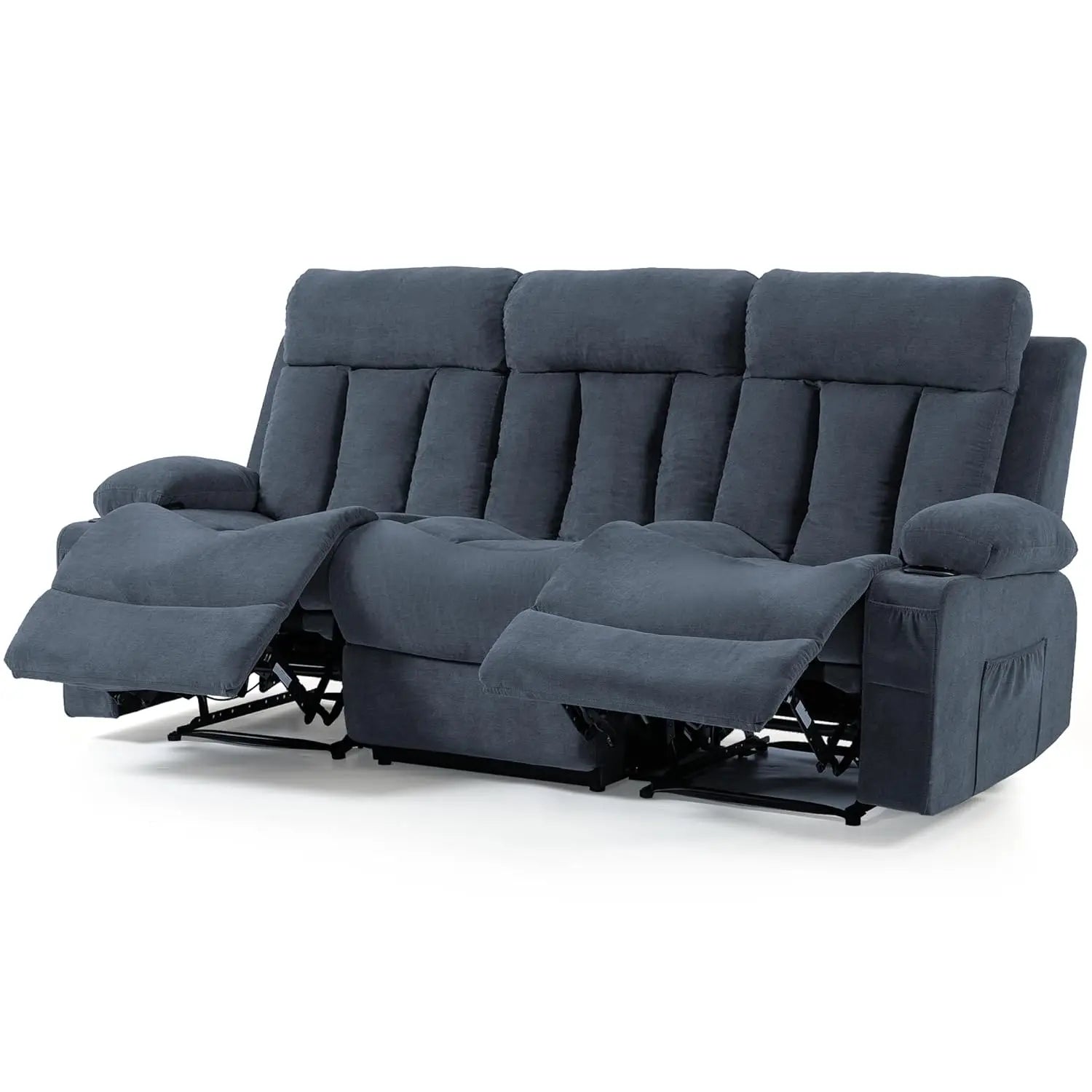 3-Seater Manual Recliner Chair