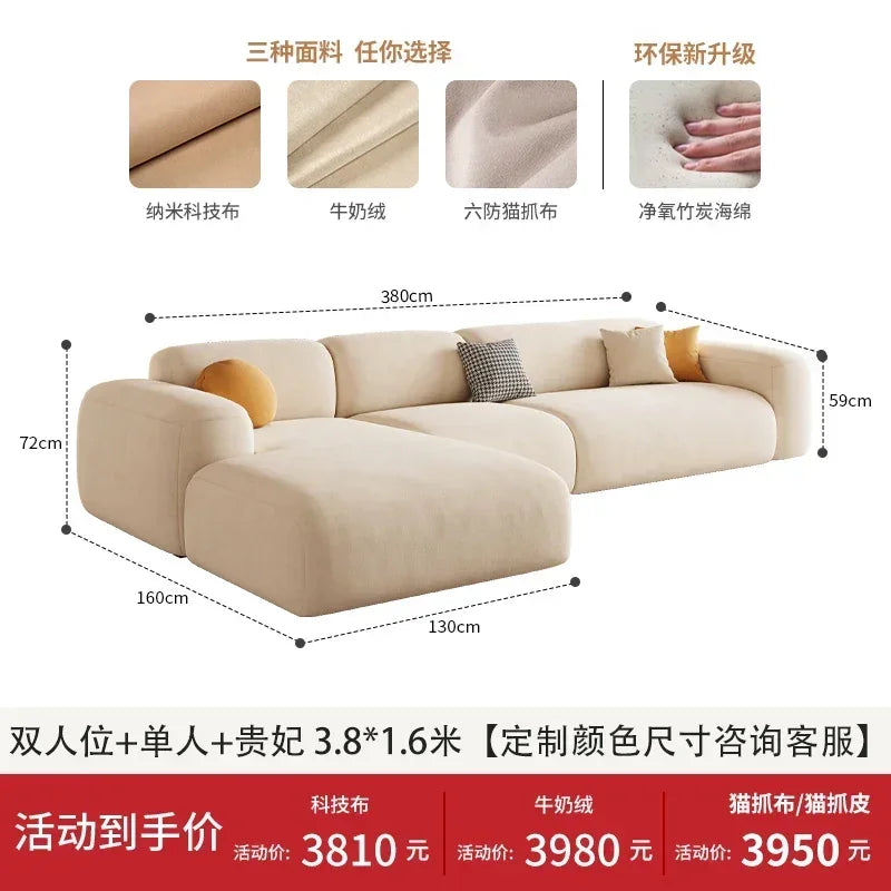 K Multifunctional Relaxing Living Room Sofas