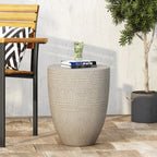 Modern Design Textured Surface End Table