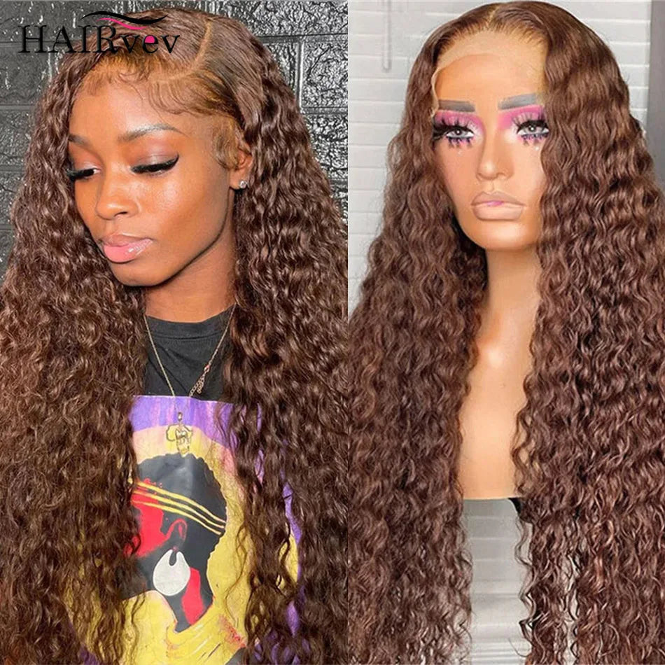 Chocolate Brown 13x6 HD Lace Frontal Wig