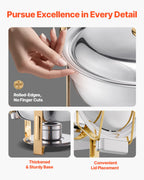 4 Pack Chafing Dish Buffet Set