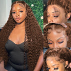 Chocolate Brown 13x6 HD Lace Frontal Wig