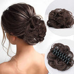 Synthetic Messy Hair Bun Hair Chignon