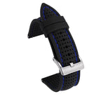 Soft Silicone Rubber Watch Strap 20mm 22mm 24mm Men Women Sport Waterproof Breathable Wrist Band Quick Release Bracelet  Watch