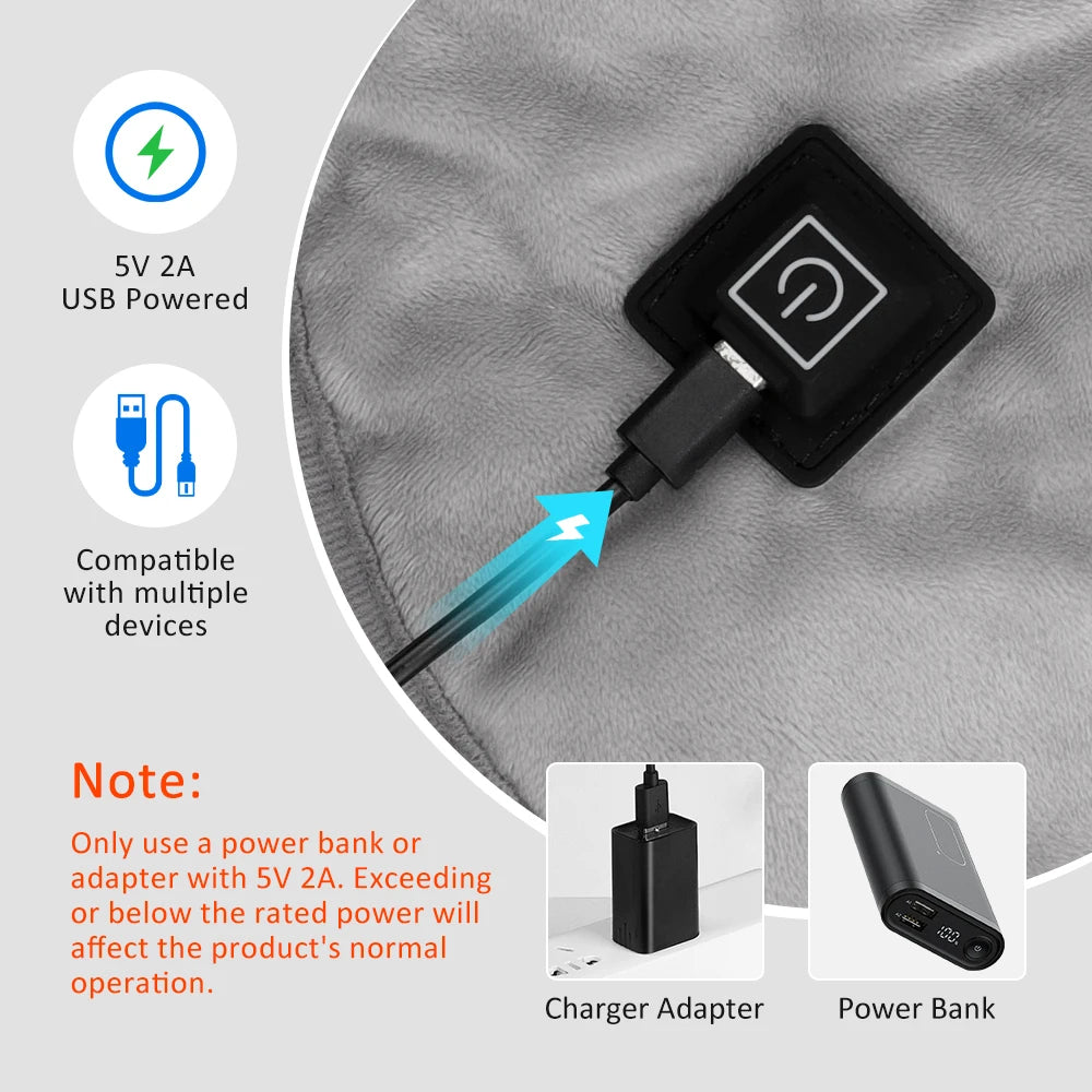 Electric Heating Shoulder Neck Pad Massage